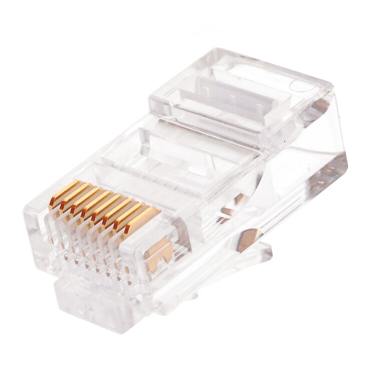 Джек RJ-45 8P8C CAT 5, 5e, 6, 6а