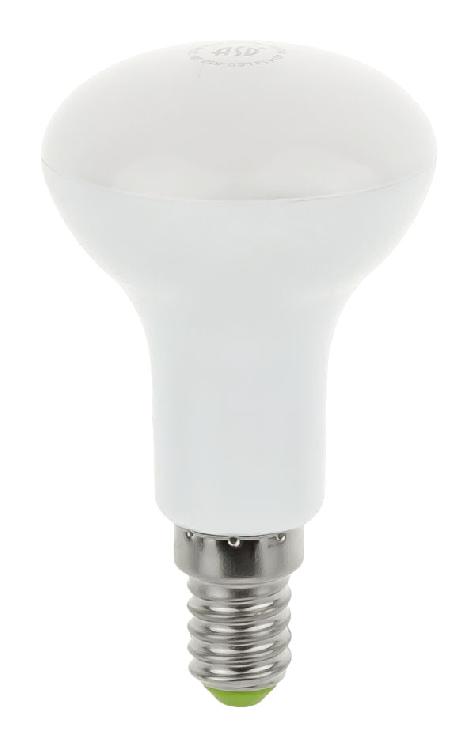 Лампа светодиодная LED-R50-standard 5Вт Е14 4000K 450Лм ASD