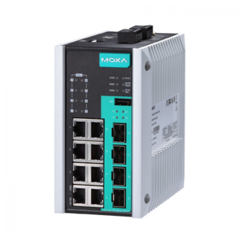 MOXA EDS-G512E-4GSFP-T