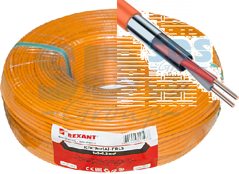 КПСЭнг(А)-FRLS 1x2x1,50мм², (1,38мм) REXANT (01-4905-1)