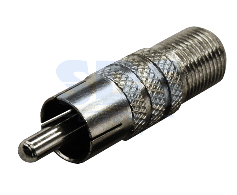 Переход гнездо F- штекер RCA (07-091) REXANT 05-4304