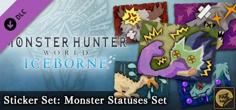Monster Hunter: World - Sticker Set: Monster Statuses Set