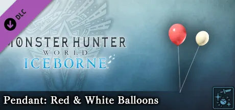 Monster Hunter World: Iceborne - Pendant: Red & White Balloons