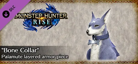MONSTER HUNTER RISE - "Bone Collar" Palamute layered armor piece