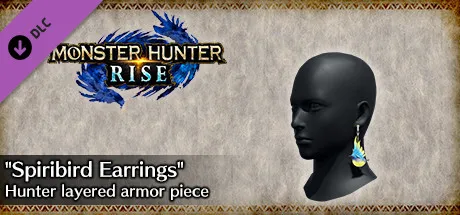 MONSTER HUNTER RISE - "Spiribird Earrings" Hunter layered armor piece