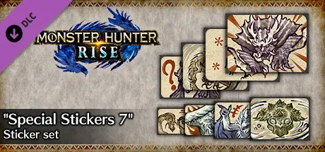 MONSTER HUNTER RISE - "Special Stickers 7" sticker set