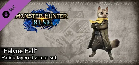 Monster Hunter Rise - "Felyne Fall" Palico Layered Armor Set