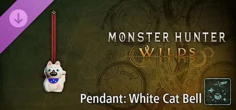 Monster Hunter Wilds - Pendant: White Cat Bell