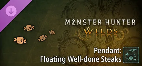 Monster Hunter Wilds - Pendant: Floating Well-done Steaks