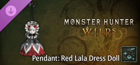 Monster Hunter Wilds - Pendant: Red Lala Dress Doll