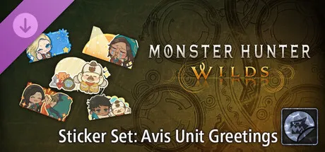 Monster Hunter Wilds - Sticker Set: Avis Unit Greetings