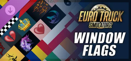 Euro Truck Simulator 2 - Window Flags