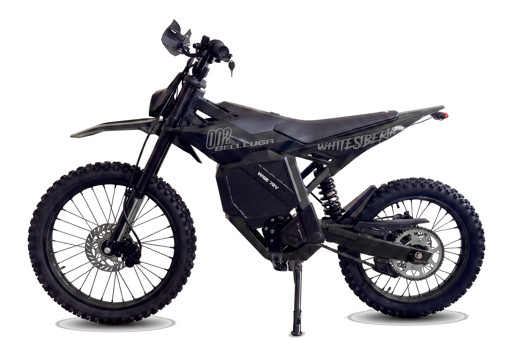 WHITE SIBERIA BELLLUGA 002 6000W — Электромотоцикл купить