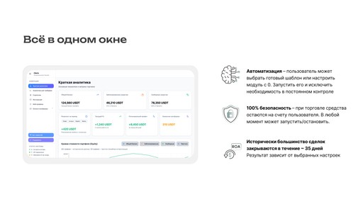 SaaS IT - Алгоритмическая платформа с торговыми модулями