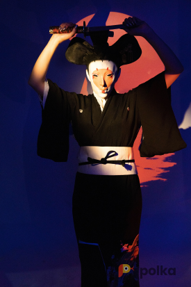 Возьмите Костюм Гейши из призрака в доспехах : маска + кимоно напрокат (Фото 3) в Москве
