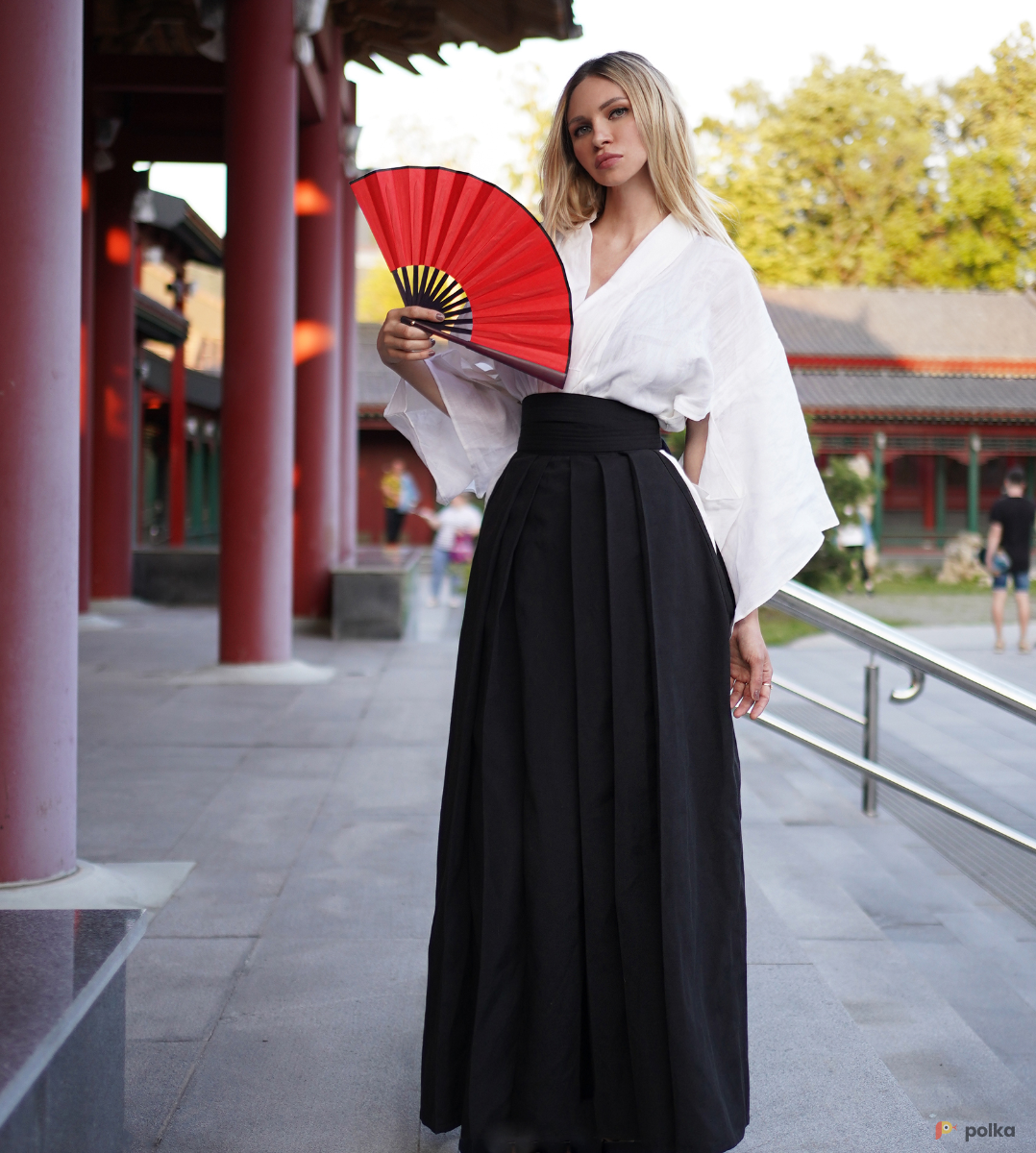 Возьмите Кимоно костюм японский дзюбан + хакама  напрокат (Фото 1) в Москве