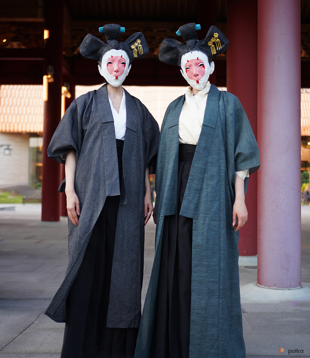 Возьмите Кимоно костюмы японские парные Mengu напрокат (Фото 2) в Москве