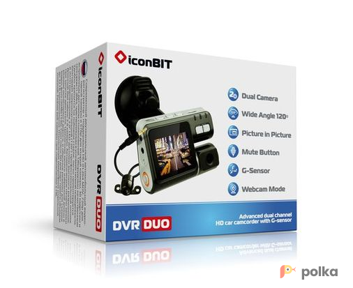 Возьмите Видеорегистратор Iconbit DVR DUO напрокат (Фото 2) в Москве