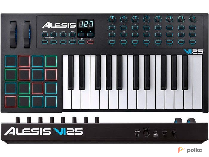 Возьмите ALESIS V25 MIDI-контроллер напрокат (Фото 2) в Москве