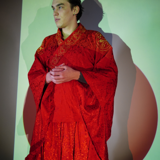 Китайский костюм мужское ханьфу Huan gdi