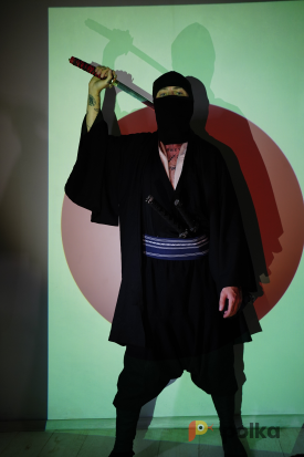Возьмите Ниндзя-костюм мужской японский Ninja  忍者 напрокат (Фото 1) в Москве