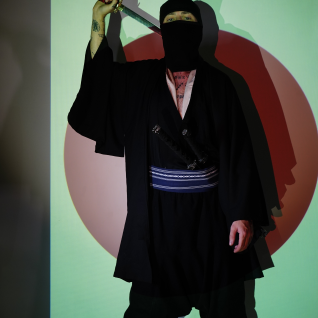 Ниндзя-костюм мужской японский Ninja  忍者