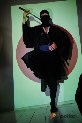 Возьмите Ниндзя-костюм мужской японский Ninja  忍者 напрокат (Фото 2) в Москве