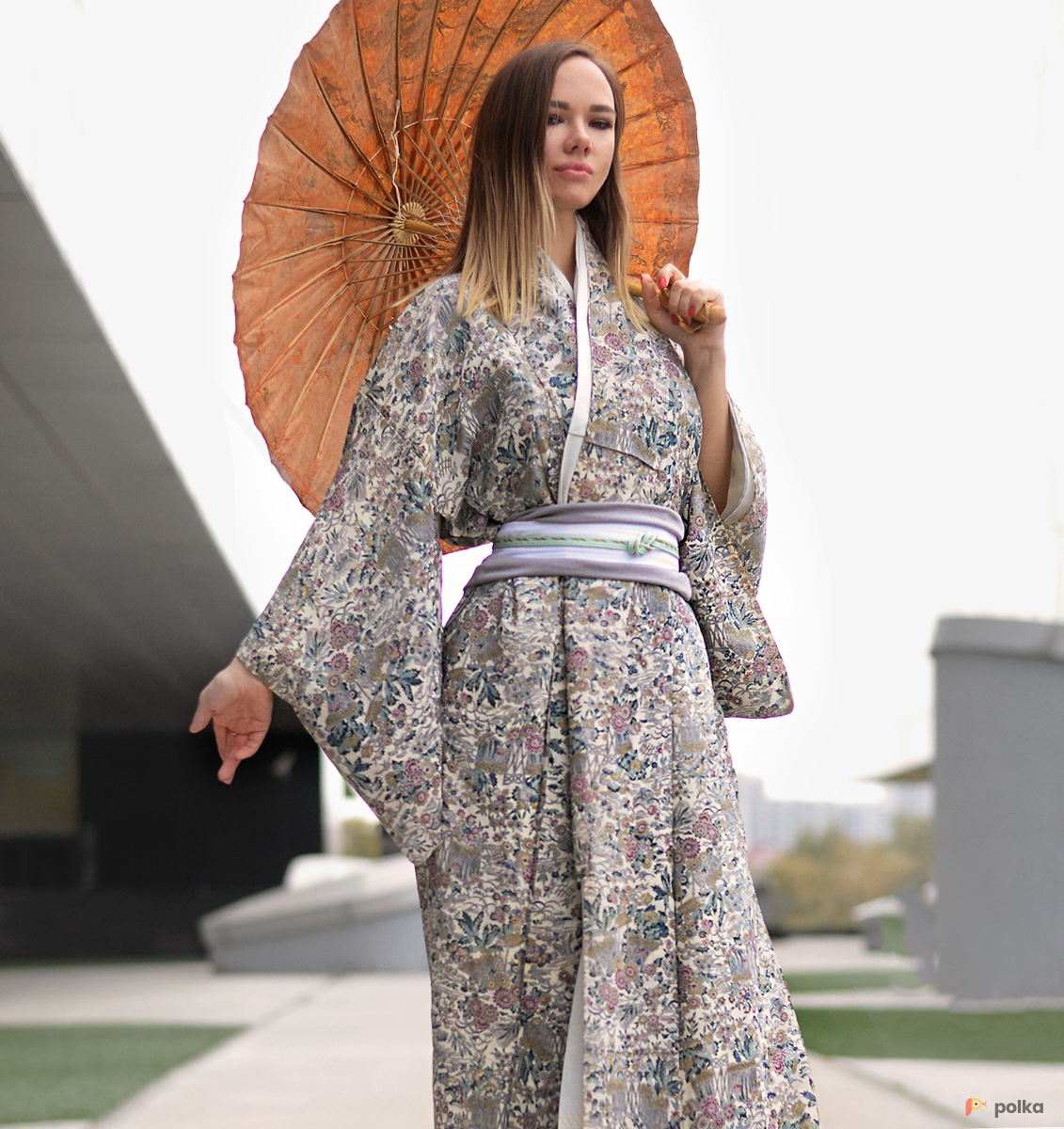 Возьмите Кимоно японское женское Haru 春 напрокат (Фото 2) в Москве