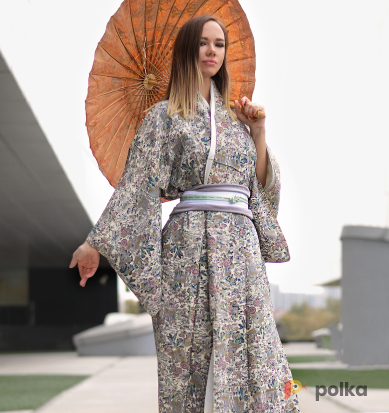 Возьмите Кимоно японское женское Haru 春 напрокат (Фото 1) в Москве