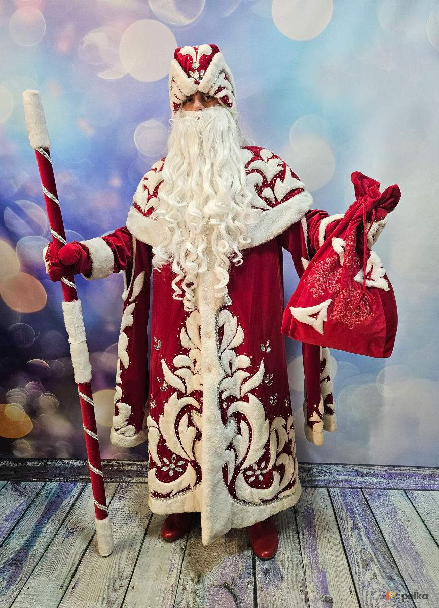 Возьмите Костюм Деда Мороза вип напрокат (Фото 2) в Москве