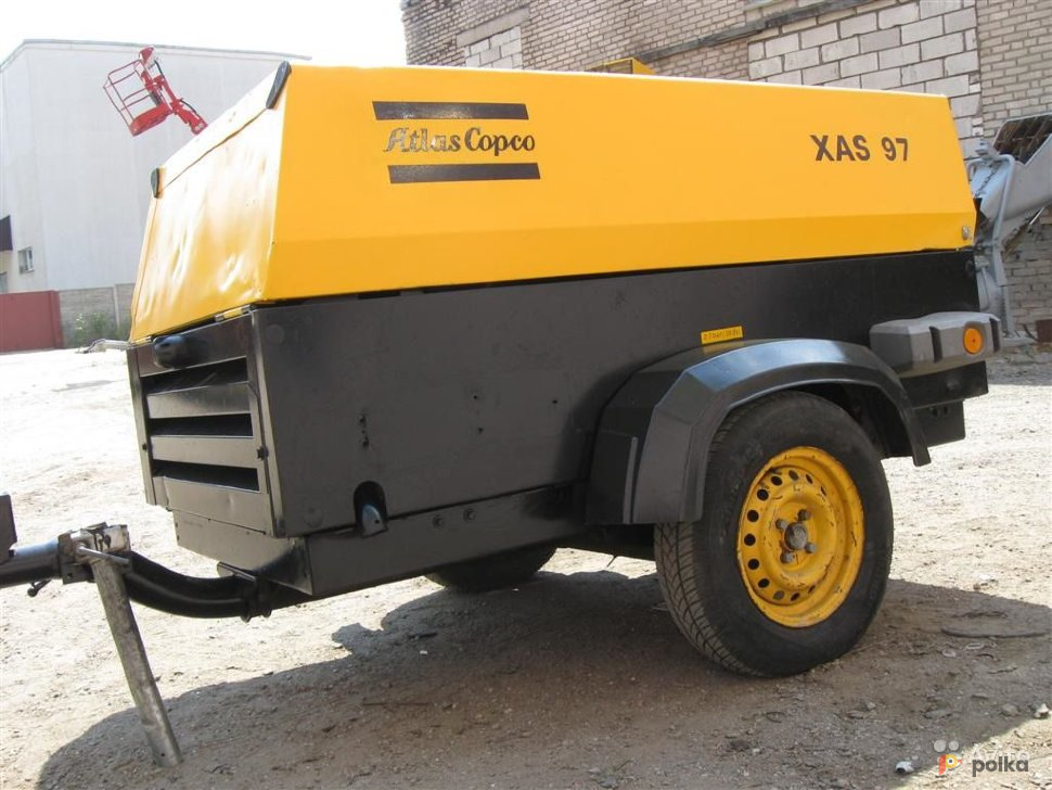 Возьмите Дизельные компрессоры Atlas copco XAS 97 напрокат (Фото 2) в Москве