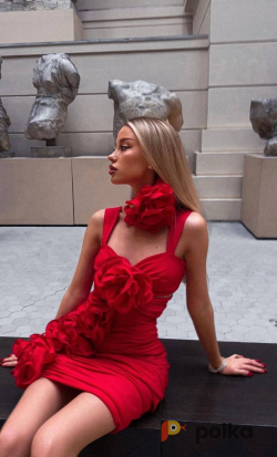 Возьмите Сексуальное коктейльное платье rose напрокат (Фото 2) в Москве