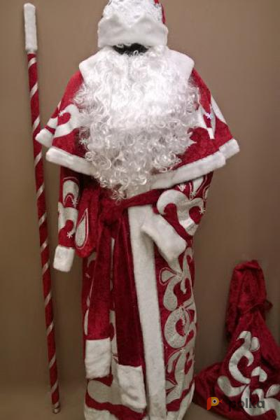 Возьмите Костюм Деда Мороза с орнаментом напрокат (Фото 2) в Санкт-Петербурге