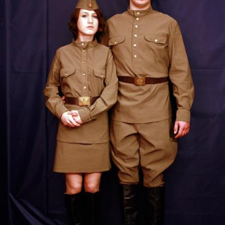  Форма советского солдата ВОВ (женская)