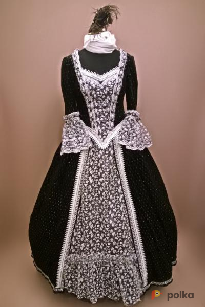 Возьмите Женское платье в стиле барокко (Чёрное) напрокат (Фото 2) в Санкт-Петербурге