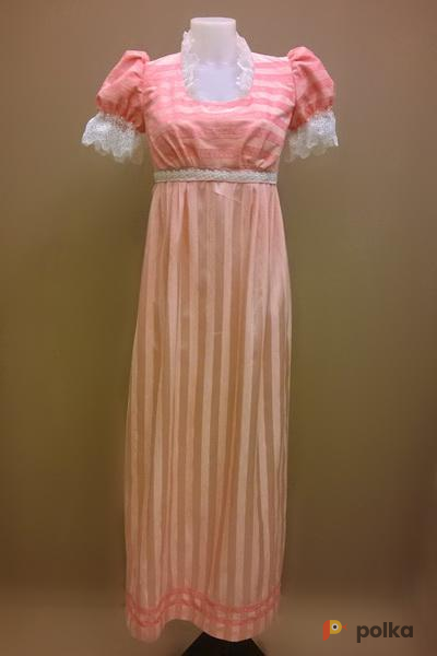 Возьмите  Женское историческое платье в стиле ампир (розовое) напрокат (Фото 2) в Санкт-Петербурге