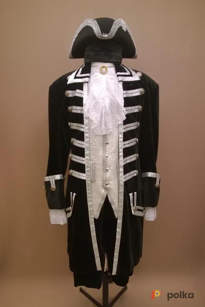 Возьмите Мужской исторический костюм барокко из чёрного бархата напрокат (Фото 2) в Санкт-Петербурге