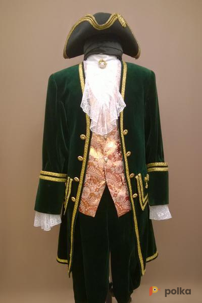 Возьмите Мужской исторический костюм барокко (Зелёный) напрокат (Фото 2) в Санкт-Петербурге