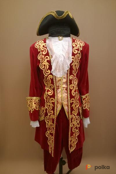 Возьмите Мужской исторический костюм барокко (Красный) напрокат (Фото 2) в Санкт-Петербурге
