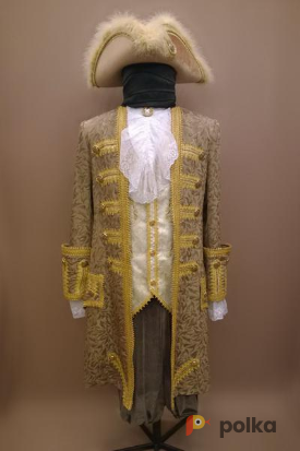 Возьмите Мужской исторический костюм барокко, бежевый напрокат (Фото 1) в Санкт-Петербурге