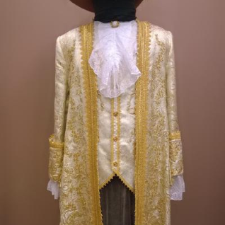Мужской исторический костюм барокко (Золотой)