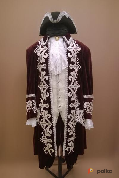 Возьмите Мужской исторический костюм барокко (Зрелая вишня) напрокат (Фото 2) в Санкт-Петербурге