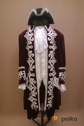 Возьмите Мужской исторический костюм барокко (Зрелая вишня) напрокат (Фото 1) в Санкт-Петербурге