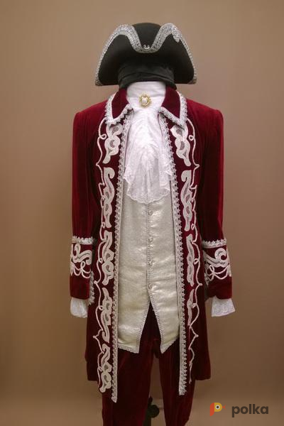Возьмите Мужской исторический костюм барокко (Малиновый) напрокат (Фото 2) в Санкт-Петербурге