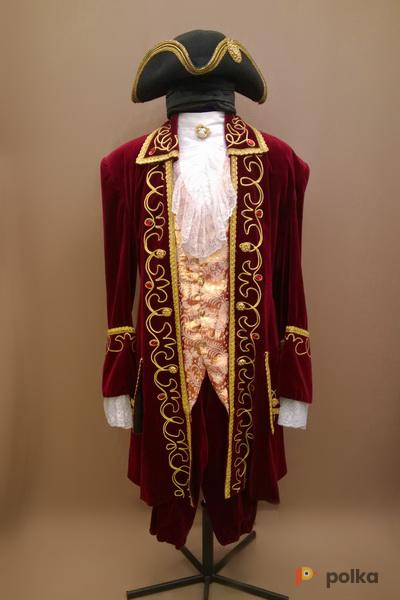 Возьмите Мужской исторический костюм барокко (Малиновый) напрокат (Фото 2) в Санкт-Петербурге