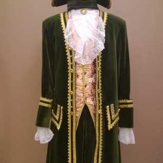 Мужской исторический костюм барокко (Болотный)