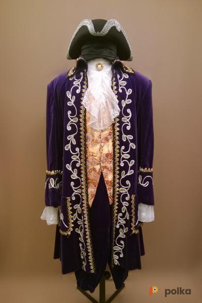 Возьмите Мужской исторический костюм барокко (Фиолетовый) напрокат (Фото 2) в Санкт-Петербурге