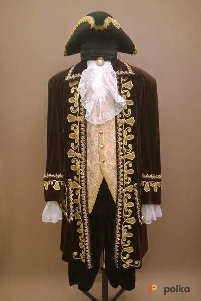 Возьмите Мужской исторический костюм барокко (Тёмно-коричневый) напрокат (Фото 2) в Санкт-Петербурге