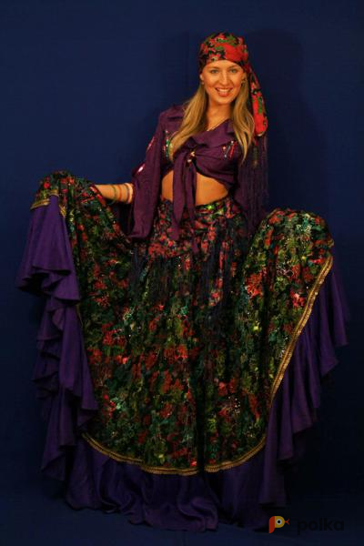 Возьмите Цыганка (Тёмно-фиолетовое платье) напрокат (Фото 2) в Санкт-Петербурге