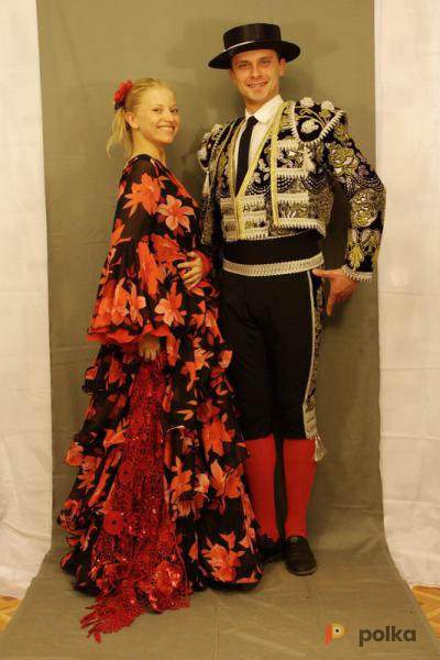 Возьмите Испанский костюм (женское красное платье, мужской черный)  напрокат (Фото 2) в Санкт-Петербурге